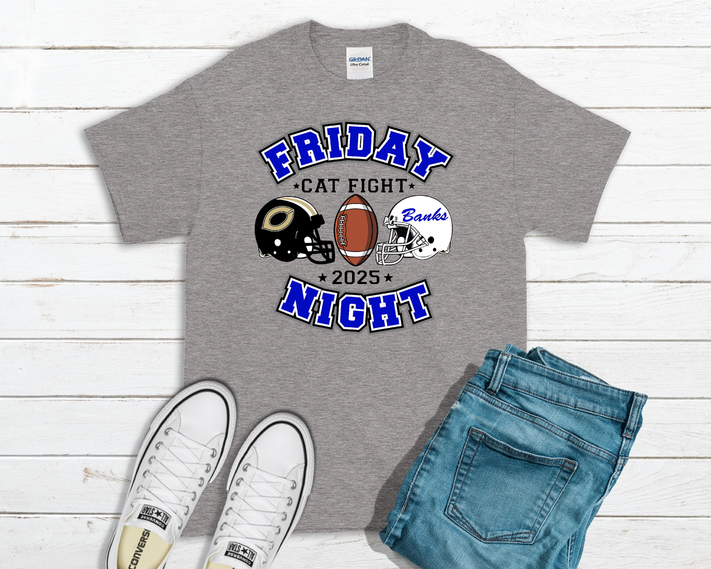 Banks County Cat Fight Tee or Sweatshirt