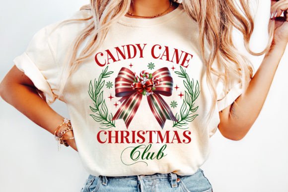Candy Cane Christmas Club Shirt