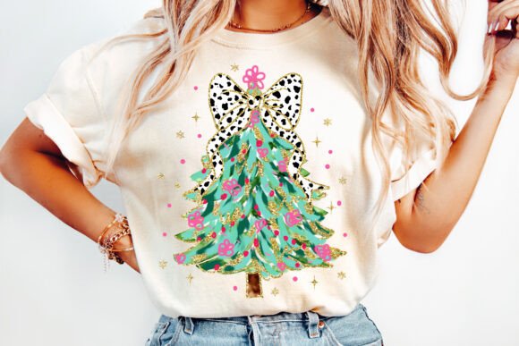 Coquette Christmas Tree Shirt