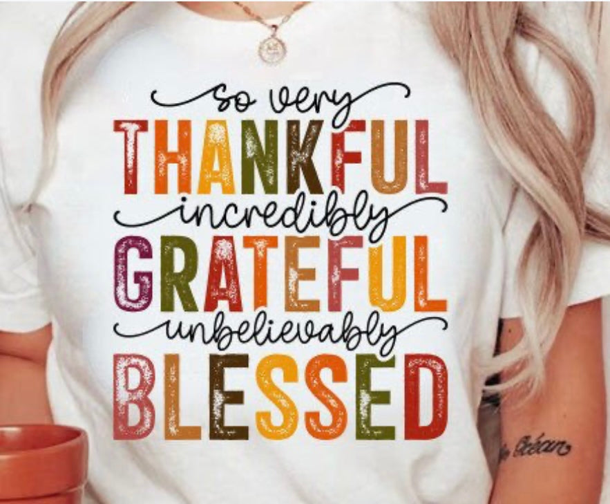 Fall So Very Thankful