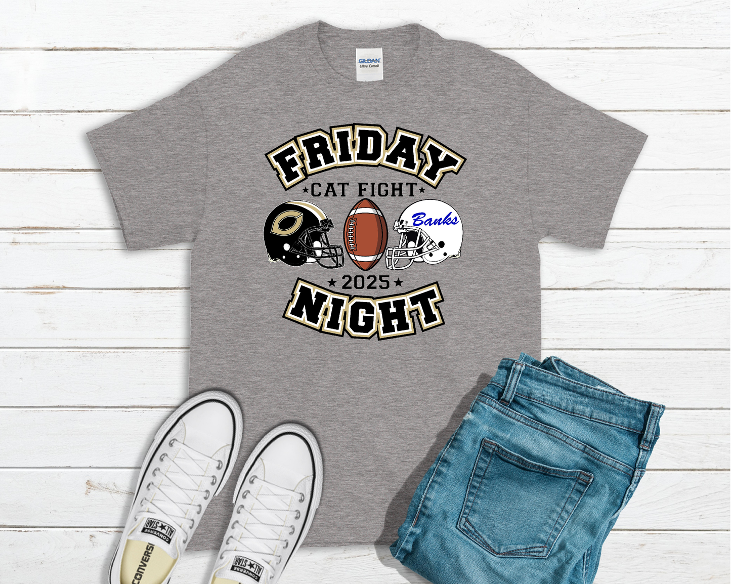 Commerce Cat Fight Tee or Sweatshirt