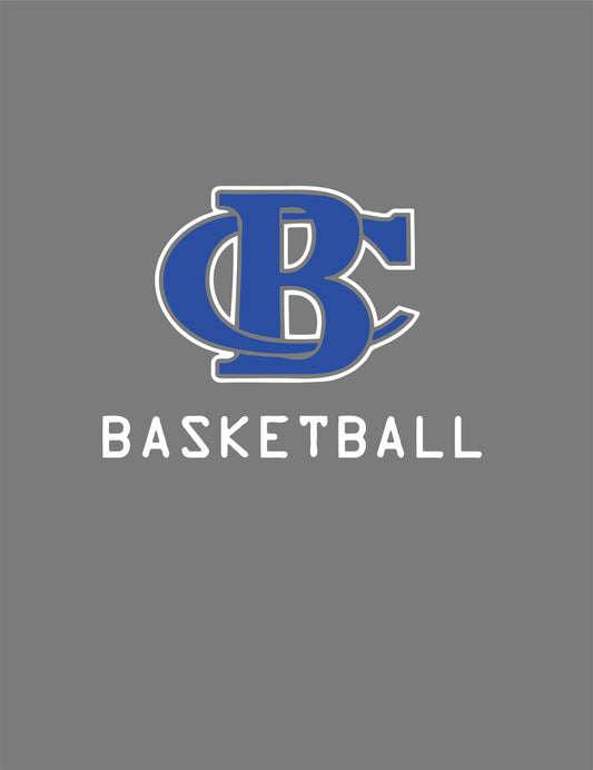 BC Basketball Car Decal