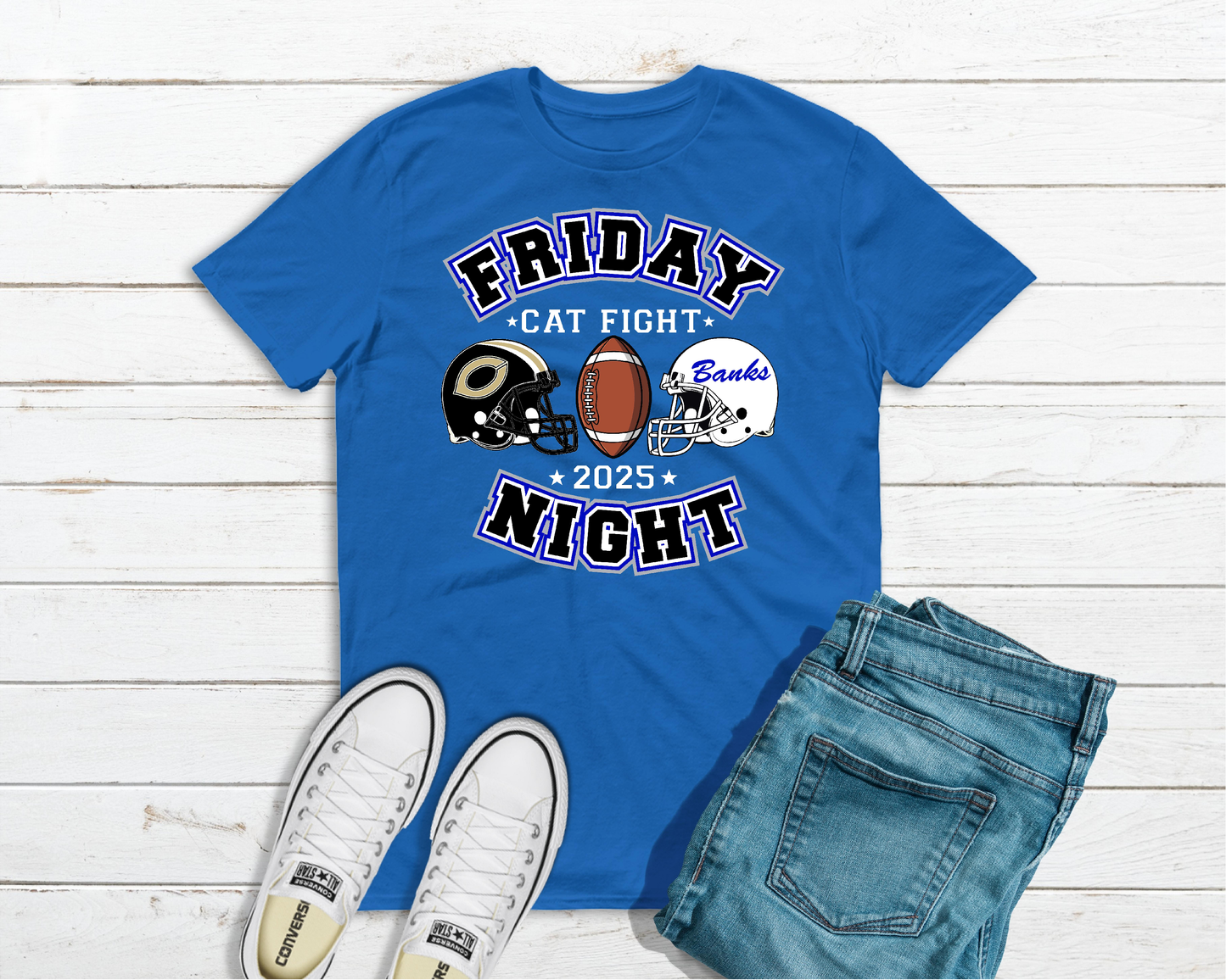 Banks County Cat Fight Tee or Sweatshirt