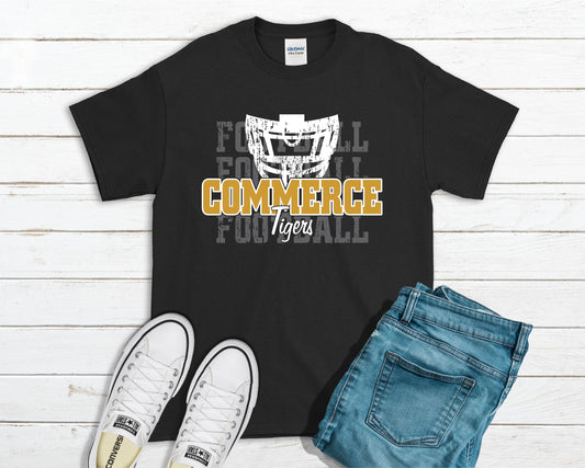 Commerce Tiger Football Shirt