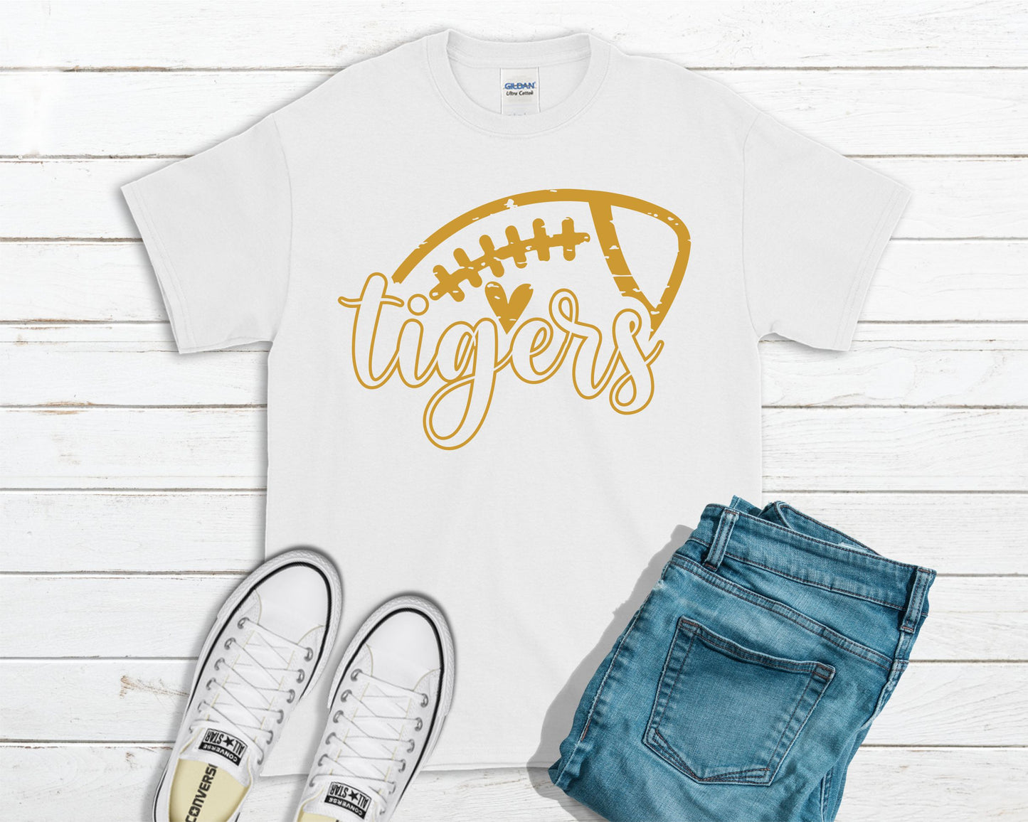 Commerce Tiger Football Shirt