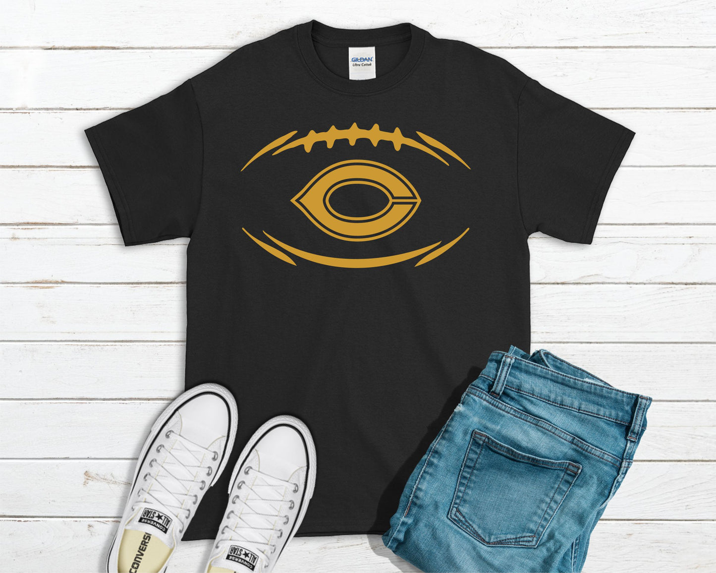 Commerce Tiger Football Shirt