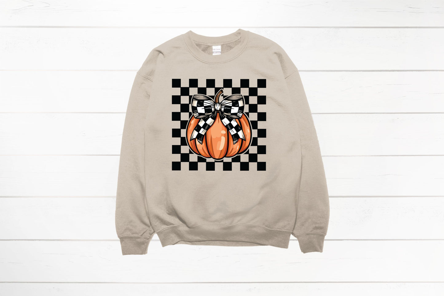 Retro Fall Pumpkin Sweatshirt