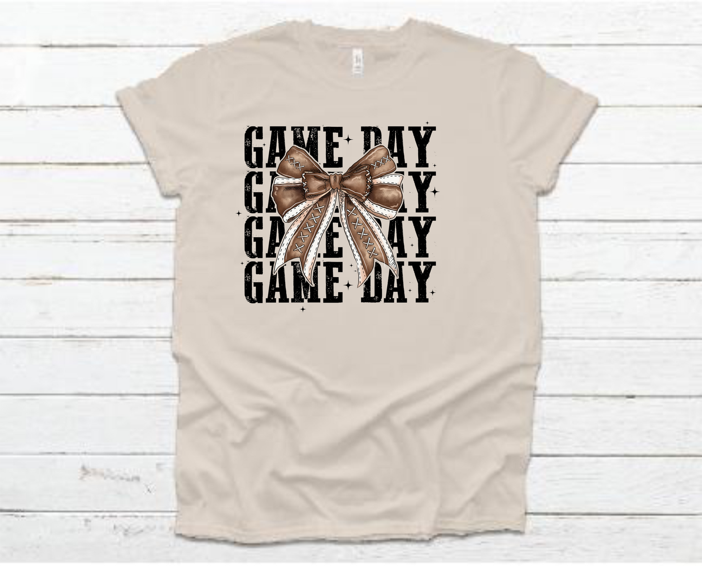 Game Day Bow Tee or Sweatshirt