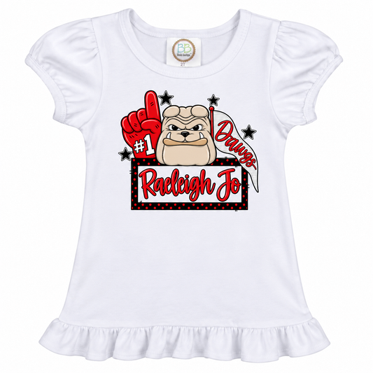 Girls Custom Georgia Tee