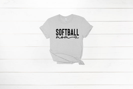 Softball Mom Tee or Sweatshirt