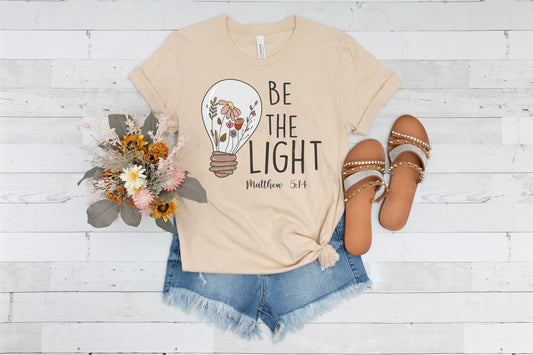 Christian Apparel Be The Light