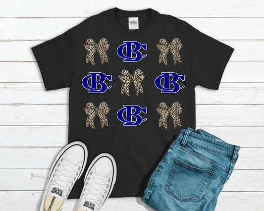 BC Leopards Bow Shirt