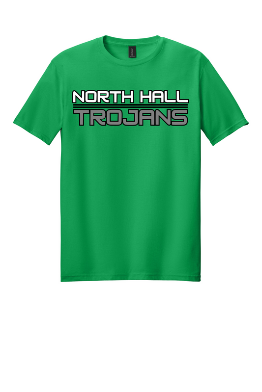 North Hall Trojans Soft Style T-Shirt