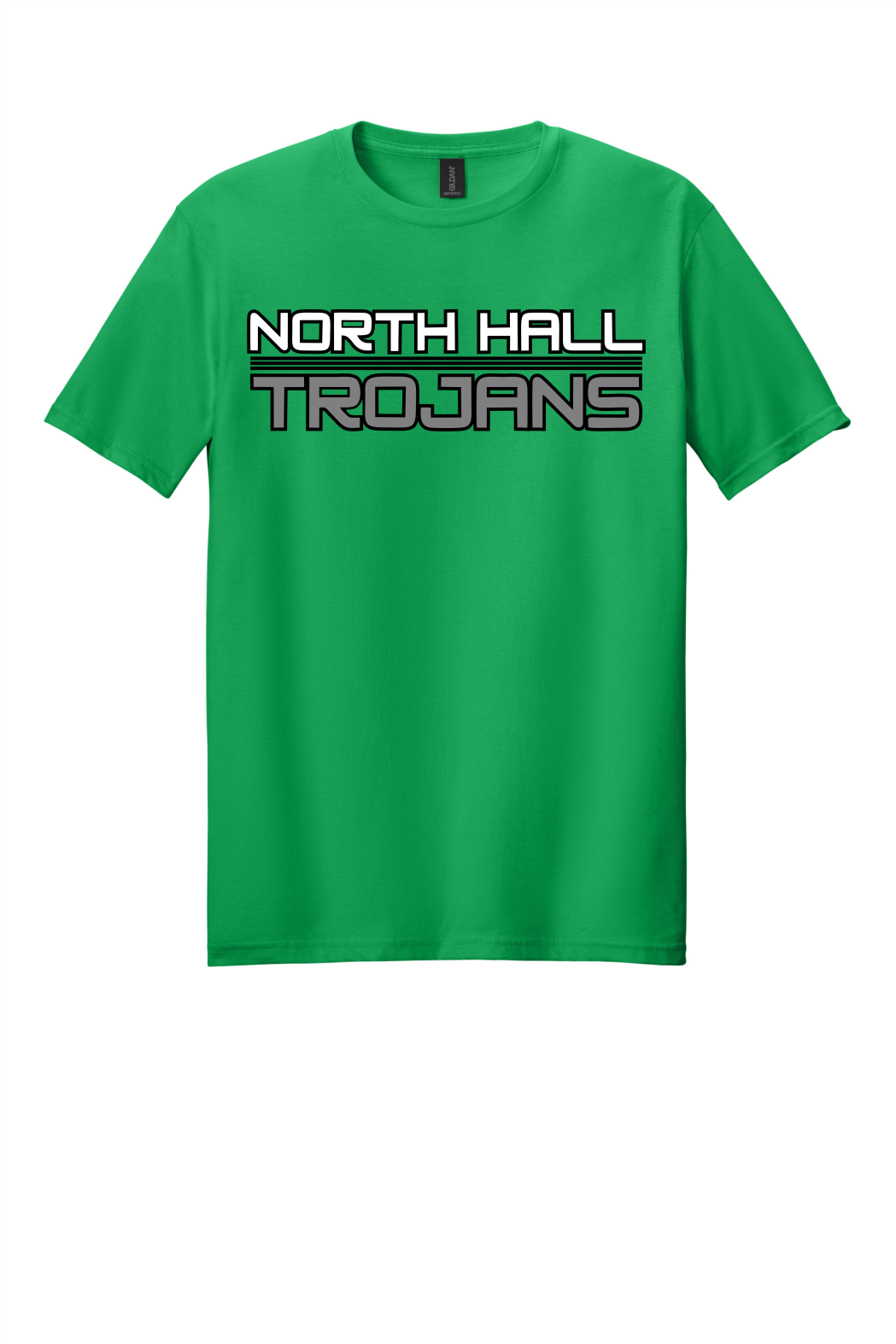 North Hall Trojans Soft Style T-Shirt